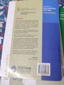 Telugu Akademi Books For Eamcet (1st Yr)