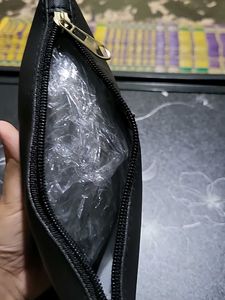 Black Wristlet Pouch
