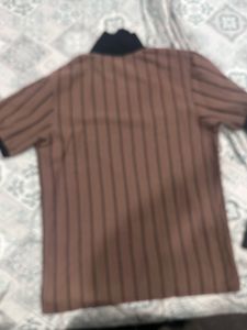 Zara Striped Polo Shirt For Men