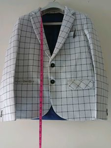 Checkered Blazer