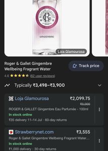 Roger And Gallet Gingember Perfume