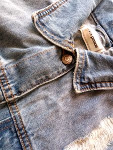 PIMKIE WOMEN&#39;S BIKER DENIM JACKET