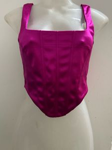 URBANIC Pink Corset Top