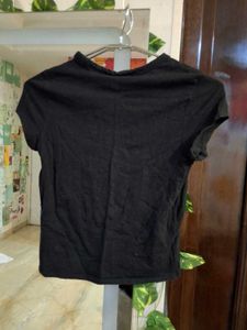 Black H&amp;M Basic Tee