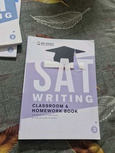 SAT Prep Books (Set of 4)