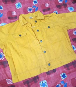 Yellow Denim Jacket