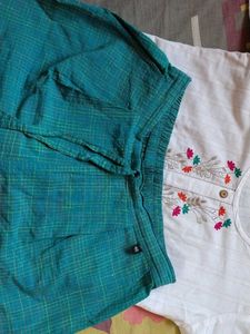 Beautiful Kurti Pant Dupatta Set