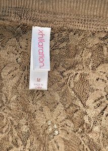 Floral Lace Brown 🤎 Top