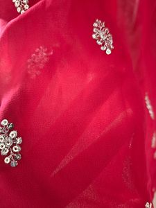 Set Of 3 Crop Top Plazzo With Shrug