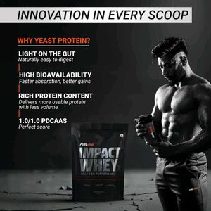 FUELONE Impact Whey Protein Powder, Chocolate 1kg