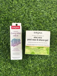 Sirona Cramp Relief Roll On &amp; Post Wax Gel
