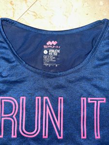 Gym Top With Back Cut Out