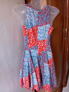 Floral Patchwork Dress