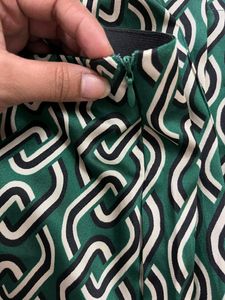 MNG Geometric Print Pants