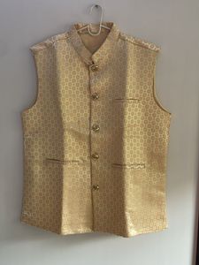 Gold Brocade Waistcoat