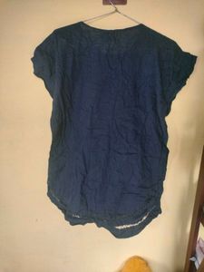 Navy blue top