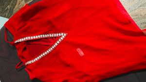 2 Top black, and red