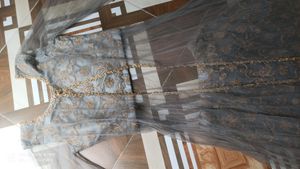 Net Gown With Lehenga Skirt👗