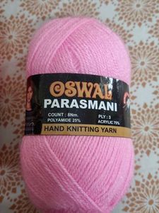 3 Shades Of Pink Knitting Yarn