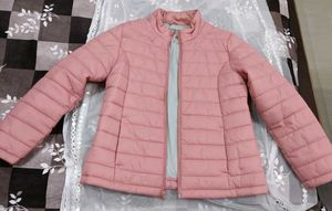 NEW PINK PUFFER JACKET