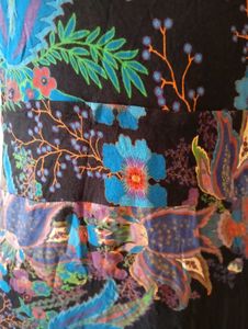 Desigual Black Floral Dress