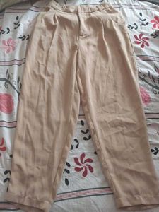 High-waist tailored trousers
