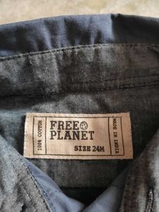 Cotton Boys Shirt 2 yr/ 24 M