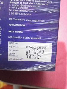 Be BODYWISE Hair Healthy Gummies