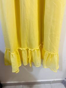 Yellow Maxi Sundress