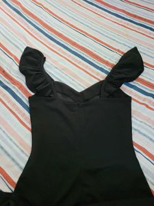 Black Bodycon Midi Dress