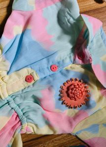 Multicolor Baby Frock