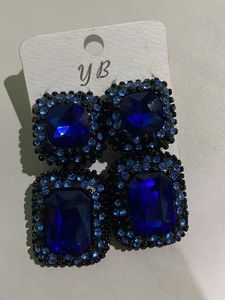 Beautiful Studded Crystal Earrings