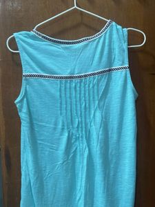 Embroidered Tank Top