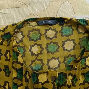 Set Of Patterned  Tunic Tops