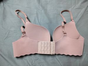 Aesthetic Super Soft Fabric Peach Bra👙