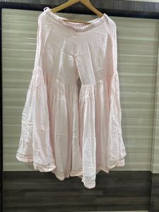 baby pink color sharara set