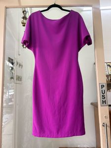 Purple Shift Dress