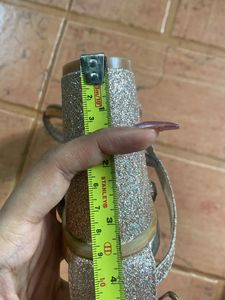INTOTO Gold Glitter Heels