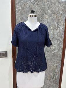 Blue Gap Top