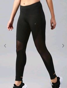 HRX Rapid Dry Black Gym Tights
