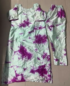 Tie-Dye Kurta Set