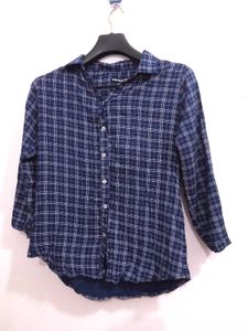 A Blue Navy Light Shirt For Women
