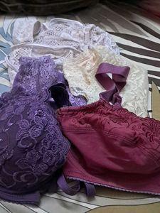 Combo Of Four Imported Fabric Bra