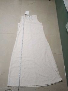Brand New Cream Sleevless Dress