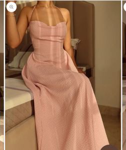 Pink Midi Dress