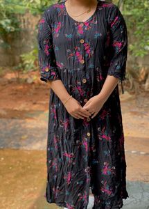 Floral Print Kurta
