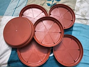 Plant Pot Plate 6 Set