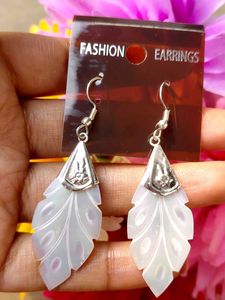 Leaf Drop Earrings