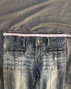Vintage Belted Jeans