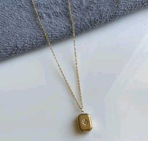 Square Sunshine Necklace